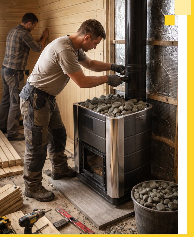 Проектирование и строительство парилок для бани в Миассе под ключ