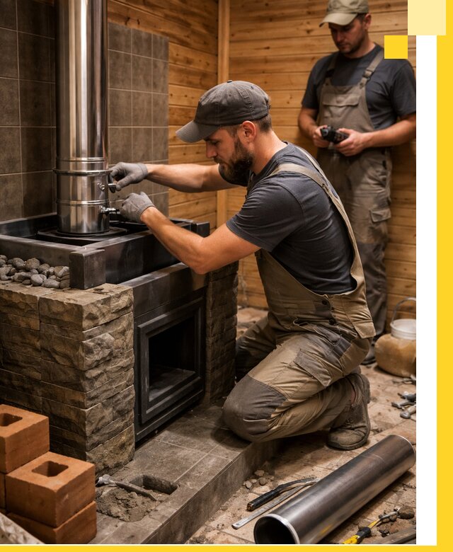 Изготовление и установка банных печей под ключ в Миассе