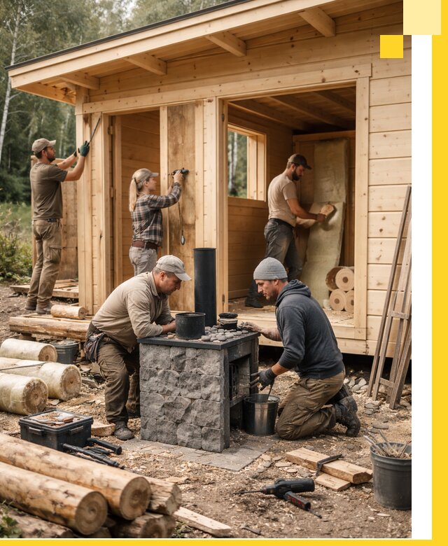 Купить баню под ключ в Миассе строительство монтаж отделка