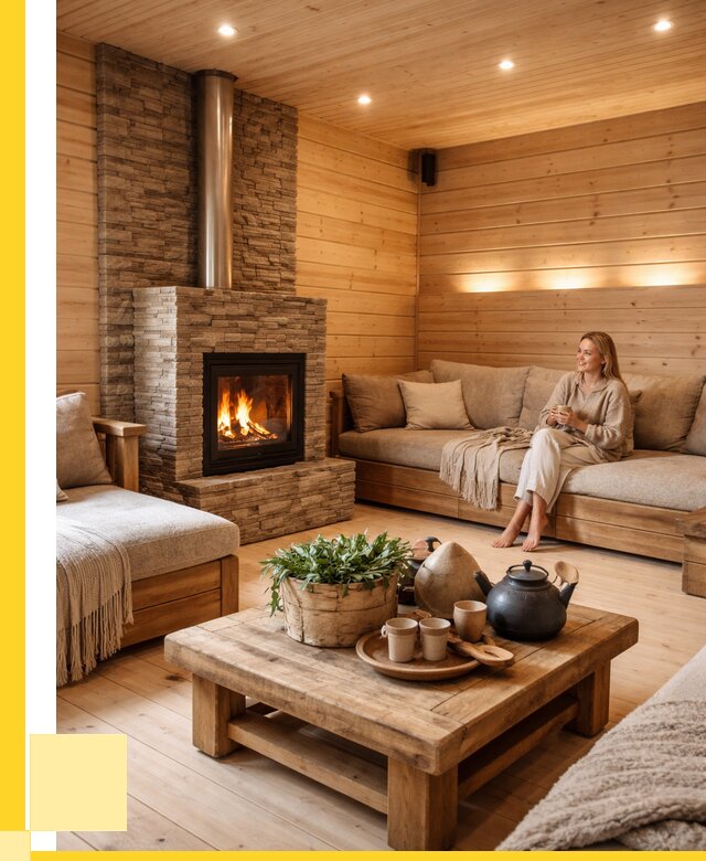 Проект бани с комнатой отдыха в Миассе от 35595 р. | ЭриданМсс