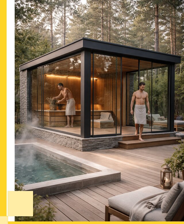 Стеклянные бани и двери в Миассе от 457650 р. | ЭриданМсс