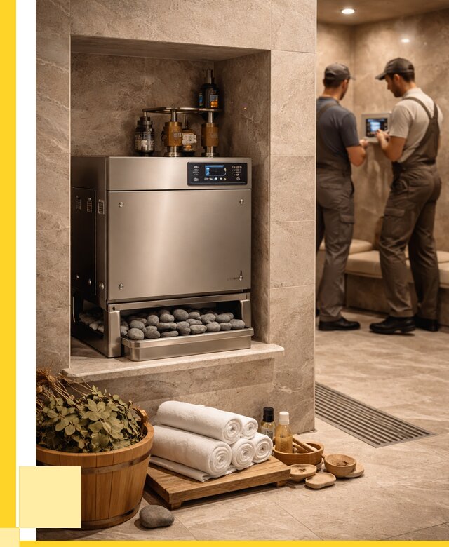 Парогенераторы для хамама в Миассе от 76275 р. | ЭриданМсс