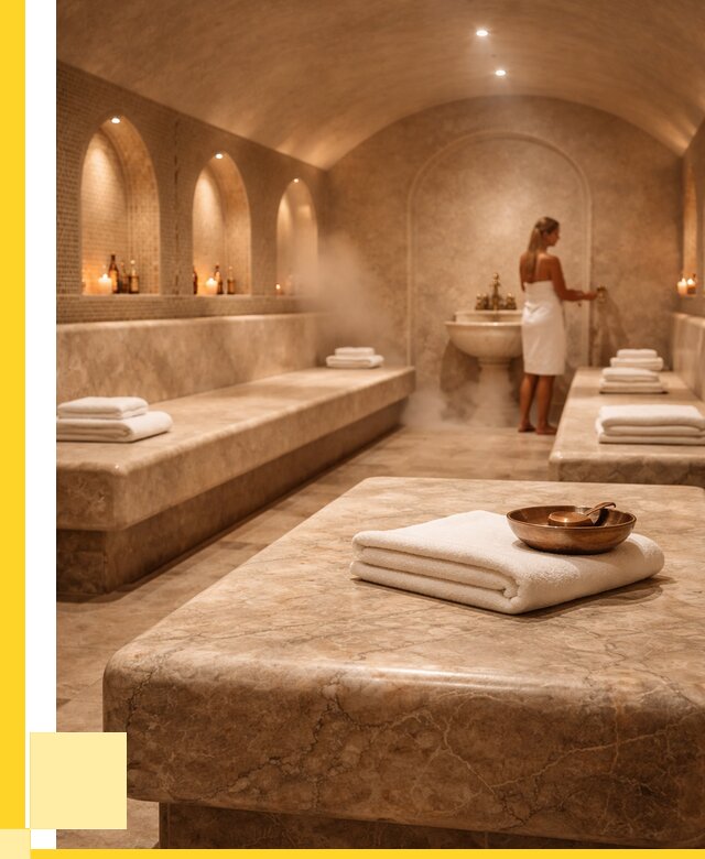 Лежаки для хамама в Миассе под ключ от 35595 р. | ЭриданМсс