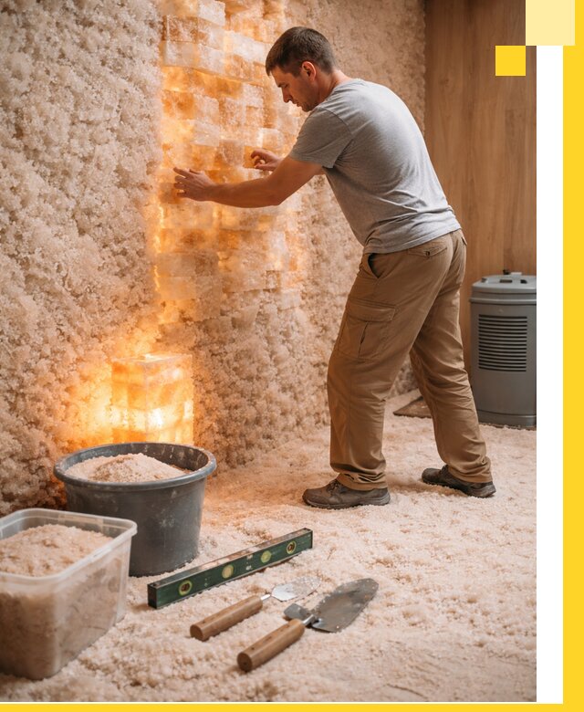 Проектирование и монтаж соляных комнат в Миассе под ключ